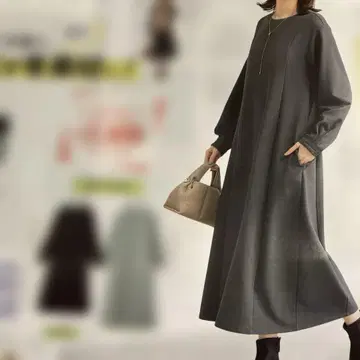 오싹함이 덜하고 깔끔함이 지속되는 원피스 롱 기장 M 사이즈 블랙