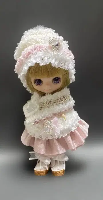 SALE 대상에서 제외 미니 브라이스 사이즈 원피스 & 모자 & 케이프