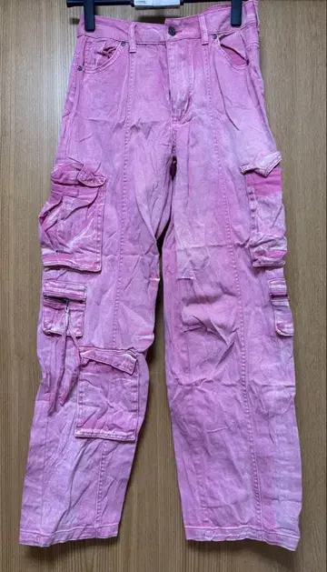 RACHEL PAIGE 핑크 카고 팬츠 S 사이즈