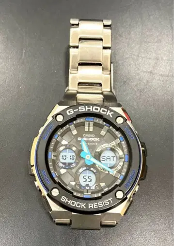 G-SHOCK GST-W100D 전파 솔라 디지털/아날로그 콤비 시계