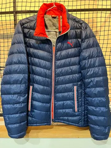 PUMA 푸마 다운 자켓 울트라 라이트 다운 네이비 M