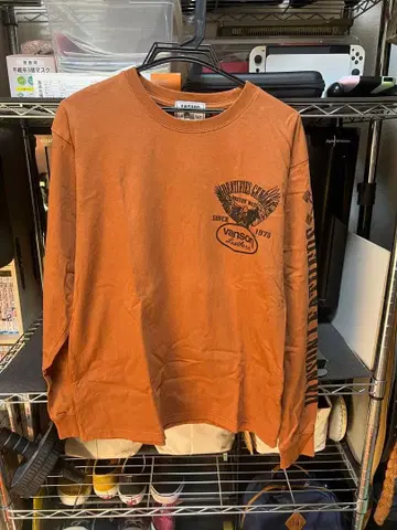 VANSON 롱 슬리브 티셔츠