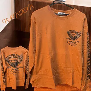 VANSON 롱 슬리브 티셔츠