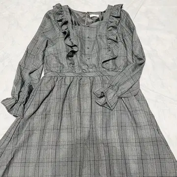 m petit by misako 체크 원피스 4L