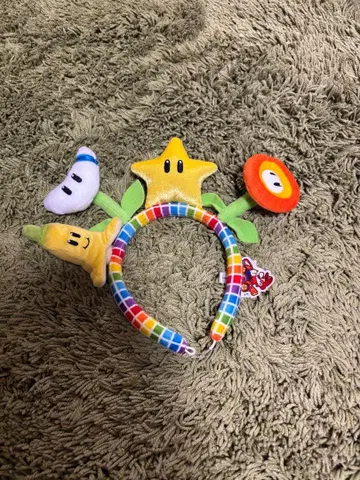 마리오 캐릭터 머리띠