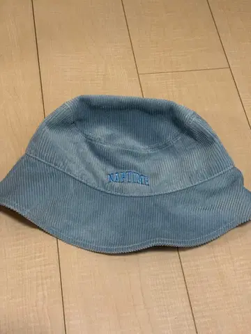 Naptime 코듀로이 버킷 햇 스카이블루 프리 사이즈