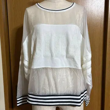 adidas 시스루 긴팔 상의