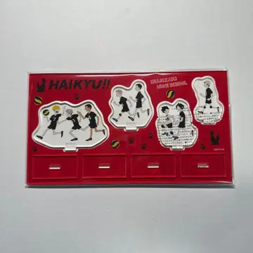 하이큐!!  아크릴 디오라마 이나리자키 고교