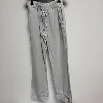 TWeety 라이트 그레이 릴랙스 핏 팬츠