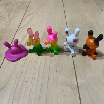 블랙 토끼 5체 세트