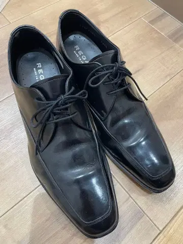REGAL 남성용 비즈니스 가죽 신발 24cm 박스 포함