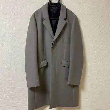 KNOTT 그레이 체스터 코트