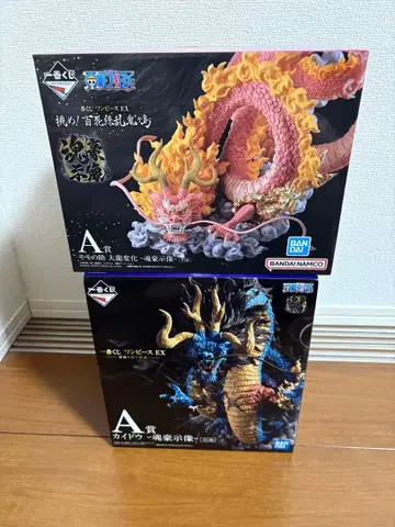 제일복권 원피스 EX A상 카이도, 모모노스케 2체 세트 혼고조상