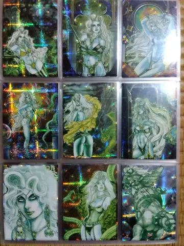 [ 미사용에 가까움 ] 아메리칸 코믹스 카드