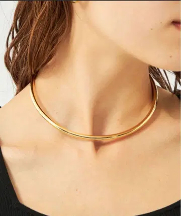 메탈 초커 골드