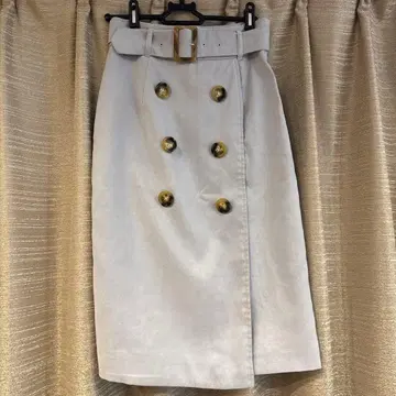 31 Sons de mode 라이트 블루 타이트 스커트