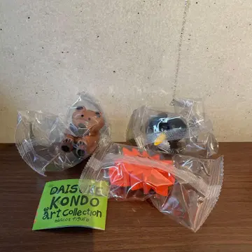 DAISUKE KONDO 아트 컬렉션 마스코트 피규어 3개 세트
