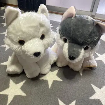 복슬복슬 늑대 봉제 인형 3개 세트