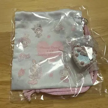 메조피아노 산리오 콜라보 시크릿 미니 복조리 파우치와 키링 세트