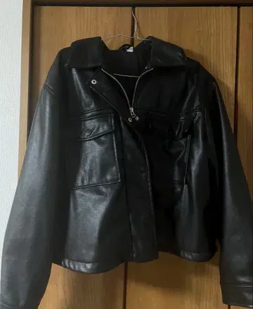 H&M 가죽 자켓
