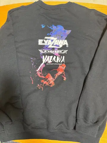 EYAZAWA 블랙 맨투맨