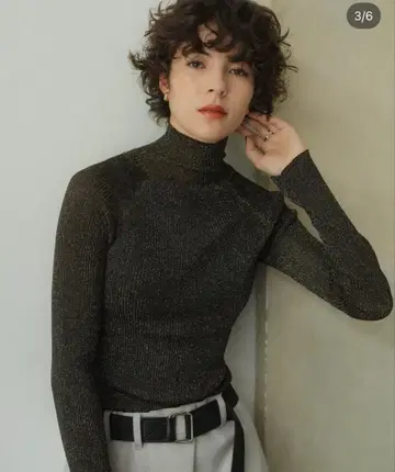 knuth marf 긴팔 라메 니트