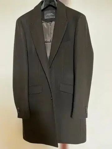 SUPER100'S 멜톤 체스터 코트