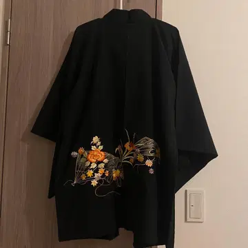 블랙 그림 겉옷