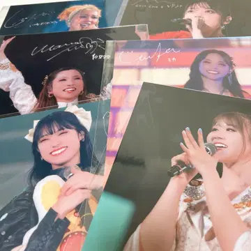 리틀 글리 포스터 클리어 6장 세트