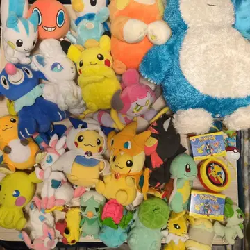 포켓몬 봉제 인형 묶음 판매 24개 판초 피카츄 포켓몬 fit 등