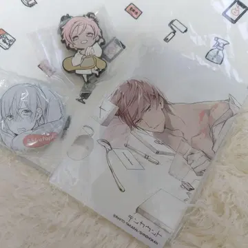 익명 배송 텐카운트 시로타니 타다오미 엽서 캔 배지 러버 스트랩