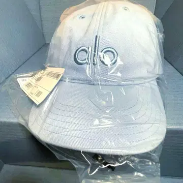 정품 alo Washed Off-Duty Cap 라이트 데님