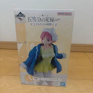 5등분의 신부 제일복권 나카노 이치카 스노우 룸웨어 피규어 A상