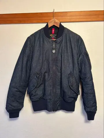 ALPHA INDUSTRIES MA-1 카이하라 데님 size M