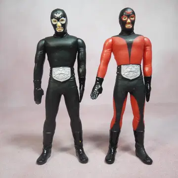 라이더 괴인 시리즈 쇼커 전투원 블랙+빨간색 소프트 비닐