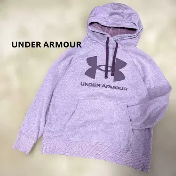 새상품급 under armour 속기모 후드티 XL 라벤더
