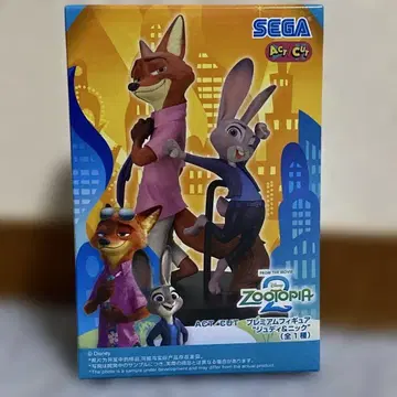 세가 주토피아2 ACT/CUT 프리미엄 피규어 주디 & 닉