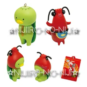 가챠가챠 Calbee 카루비 갓파에비센 피규어 마스코트 전 5종