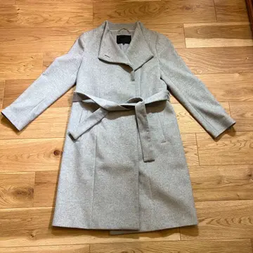 UNTITLED 롱 코트 L 사이즈 여성용 그레이 코트