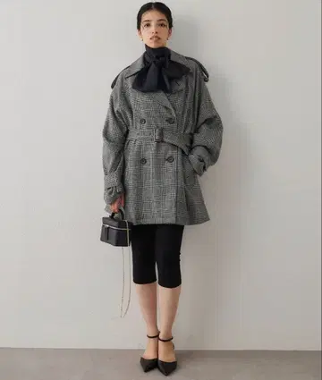 [ 2025AW ] Whim Gazette 울 미들 트렌치코트