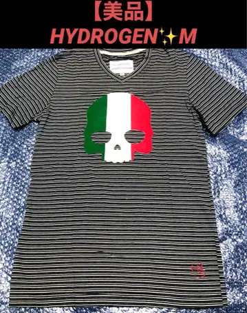 [ 새상품급 ] HYDROGEN 하이드로겐 T셔츠 M사이즈 남성용
