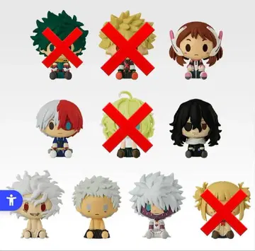 제일복권 나의 히어로 아카데미아 H상 쵸코놋코 피규어 6종 세트