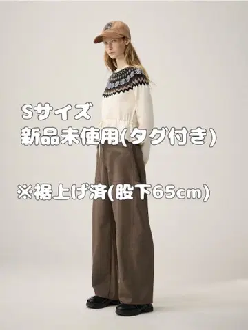 GU 배럴 레그 페인터 팬츠 by rokh