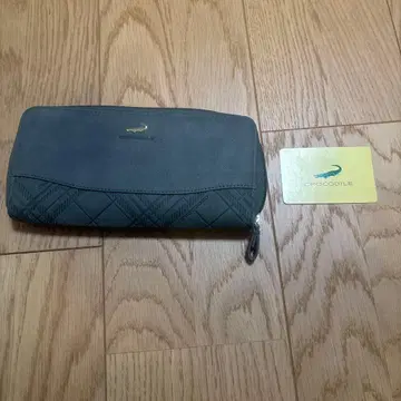 CROCODILE 그레이 장지갑