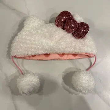 키티 폼폼 포함 햇 유니버셜