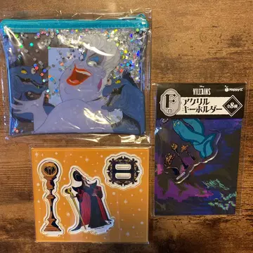 미개봉 새상품 디즈니 빌런즈 해피 복권 3종 세트 4 어스슐라 외