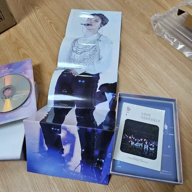 방탄소년단 BTS Love Yourself 서울 DVD 지민 포스터 포함