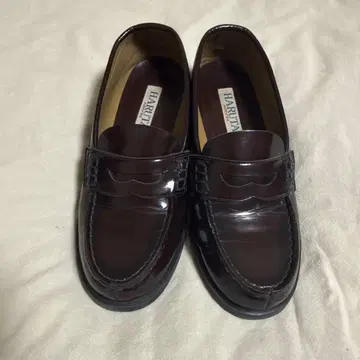 HARUTA 다크 브라운 로퍼