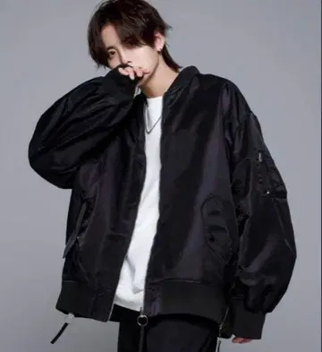 ADRER 아들러 리버서블 밀리터리 MA-1 블루종