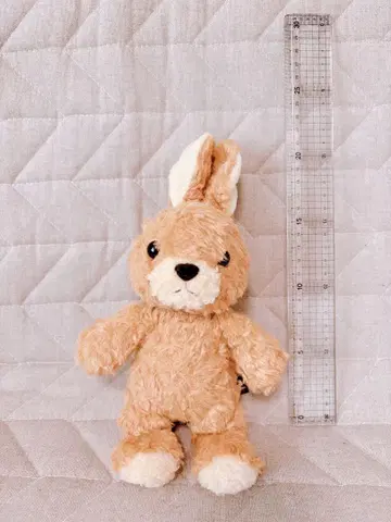 [ 동심 ] 토끼 봉제 인형 S 26cm 브라운 (단종 원단)